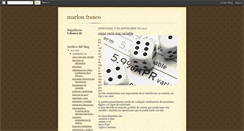 Desktop Screenshot of marlonfrancomusic.blogspot.com