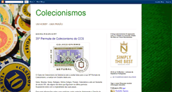 Desktop Screenshot of colecionismos.blogspot.com