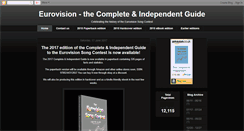 Desktop Screenshot of eurovisionguide.blogspot.com
