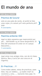 Mobile Screenshot of elmundodeana.blogspot.com