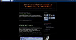 Desktop Screenshot of ecurie-lemanege.blogspot.com