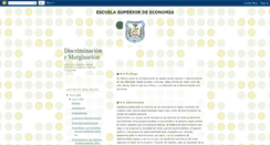 Desktop Screenshot of ese-discriminacion.blogspot.com