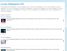 Tablet Screenshot of lovelywallpapershd.blogspot.com