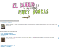 Tablet Screenshot of diariodemarybooras.blogspot.com