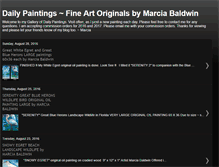 Tablet Screenshot of mbaldwinfineart.blogspot.com