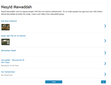 Tablet Screenshot of nasyidmawaddah.blogspot.com