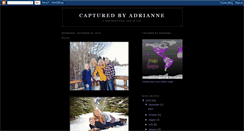 Desktop Screenshot of capturedbyadrianne.blogspot.com