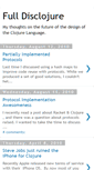 Mobile Screenshot of fulldisclojure.blogspot.com