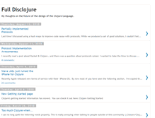 Tablet Screenshot of fulldisclojure.blogspot.com