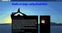 Desktop Screenshot of dietaenbajocarbohidratos.blogspot.com