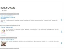 Tablet Screenshot of kurlasworld.blogspot.com