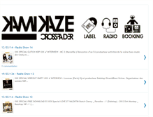 Tablet Screenshot of kamikazcrossfader.blogspot.com