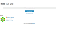 Tablet Screenshot of espaciosagrado-irina.blogspot.com