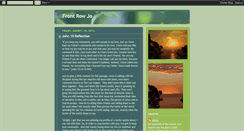 Desktop Screenshot of frontrowjo10.blogspot.com