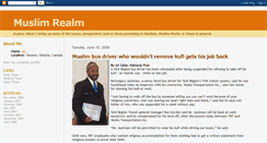 Desktop Screenshot of muslimrealm.blogspot.com