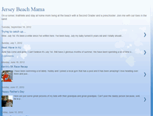 Tablet Screenshot of jerseybeachmama.blogspot.com