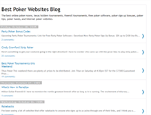 Tablet Screenshot of bestpokerwebsites.blogspot.com