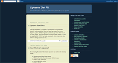 Desktop Screenshot of lipozene-diet.blogspot.com