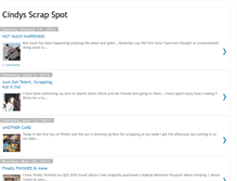 Tablet Screenshot of cindysscrapspot.blogspot.com