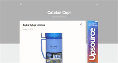 Desktop Screenshot of catatan-cupi.blogspot.com