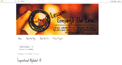 Desktop Screenshot of lessonsthroughthelens.blogspot.com