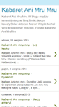 Mobile Screenshot of kabaret-ani-mru-mru.blogspot.com