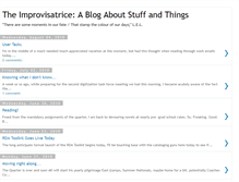 Tablet Screenshot of improvisatrice.blogspot.com