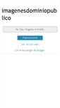 Mobile Screenshot of imagenesdominiopublico.blogspot.com