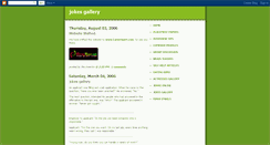 Desktop Screenshot of jokesgalleryhere.blogspot.com