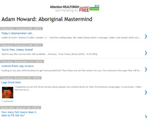 Tablet Screenshot of aboriginalmastermind.blogspot.com