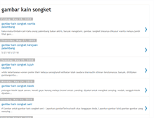 Tablet Screenshot of gambarkainsongket.blogspot.com