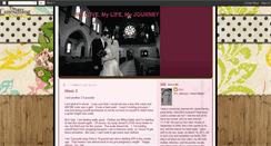 Desktop Screenshot of mylovemylifemyjourney.blogspot.com