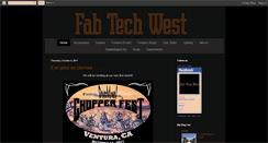 Desktop Screenshot of fabtechwest.blogspot.com