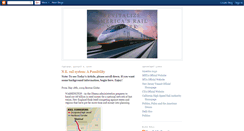 Desktop Screenshot of americansforrail.blogspot.com