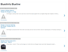 Tablet Screenshot of blueshirtsblueline.blogspot.com