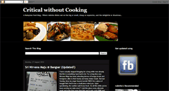 Desktop Screenshot of criticalwithoutcooking.blogspot.com