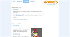 Desktop Screenshot of chobotsczcc.blogspot.com