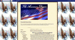 Desktop Screenshot of amerrittdream.blogspot.com