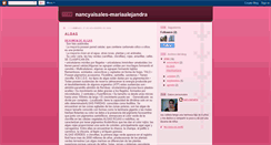 Desktop Screenshot of nancyaisales-mariaalejadra.blogspot.com