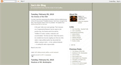 Desktop Screenshot of joesairblog.blogspot.com