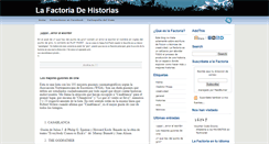 Desktop Screenshot of factoria-historias.blogspot.com