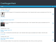 Tablet Screenshot of crackeygenhack.blogspot.com