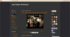 Desktop Screenshot of anapaulaverissimo.blogspot.com