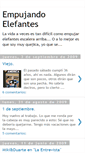 Mobile Screenshot of empujandoelefantes.blogspot.com