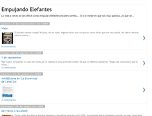 Tablet Screenshot of empujandoelefantes.blogspot.com