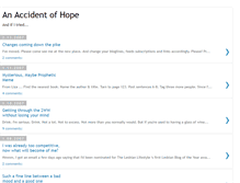 Tablet Screenshot of anaccidentofhope.blogspot.com