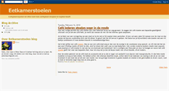 Desktop Screenshot of eetkamerstoelen.blogspot.com