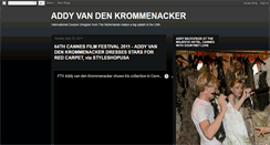 Desktop Screenshot of addyvondenkrommenacker.blogspot.com