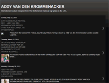 Tablet Screenshot of addyvondenkrommenacker.blogspot.com