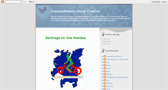 Desktop Screenshot of emprendimientosocialpuc.blogspot.com